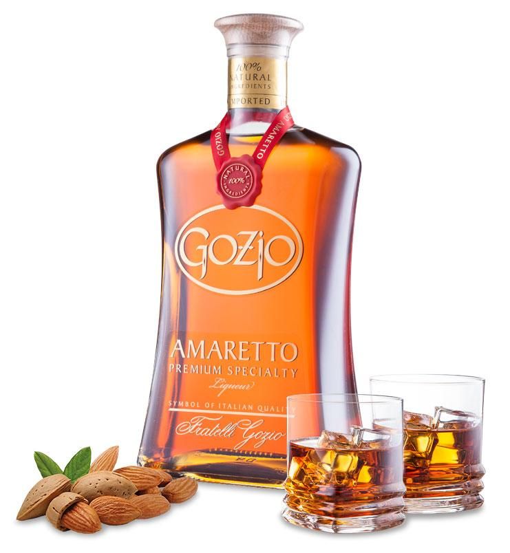 アモルシート　アネホ　AMORCITO ANEJO Gozio Amaretto 750ml Almond Liqueur :: Cordials & Liqueurs