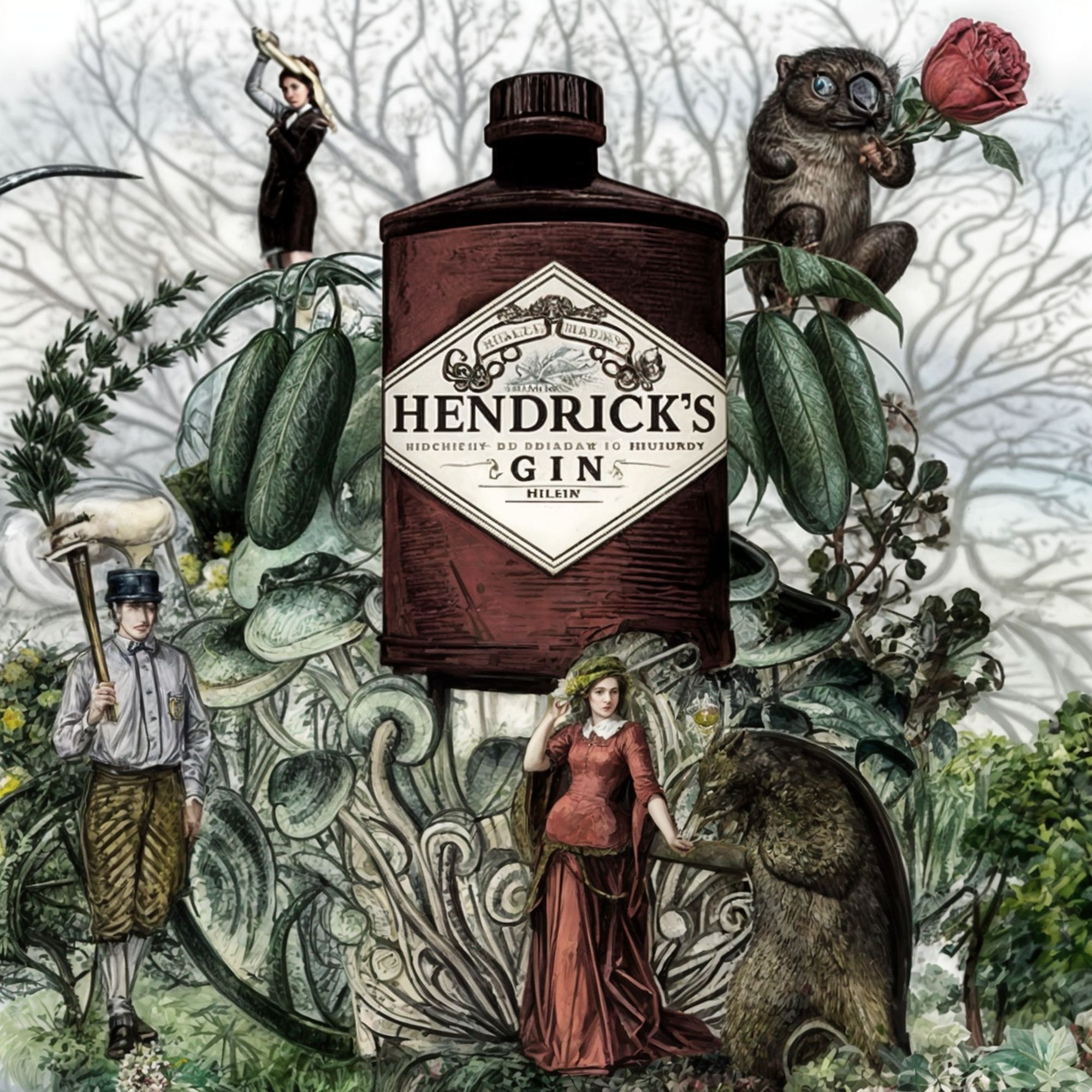 Hendrick's Grand Cabaret Gin 750ml :: Gin
