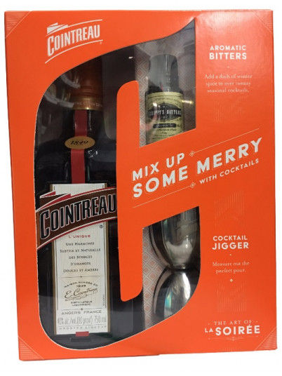 Cointreau Orange Liqueur Gift Set 750ml :: Cordials & Liqueurs