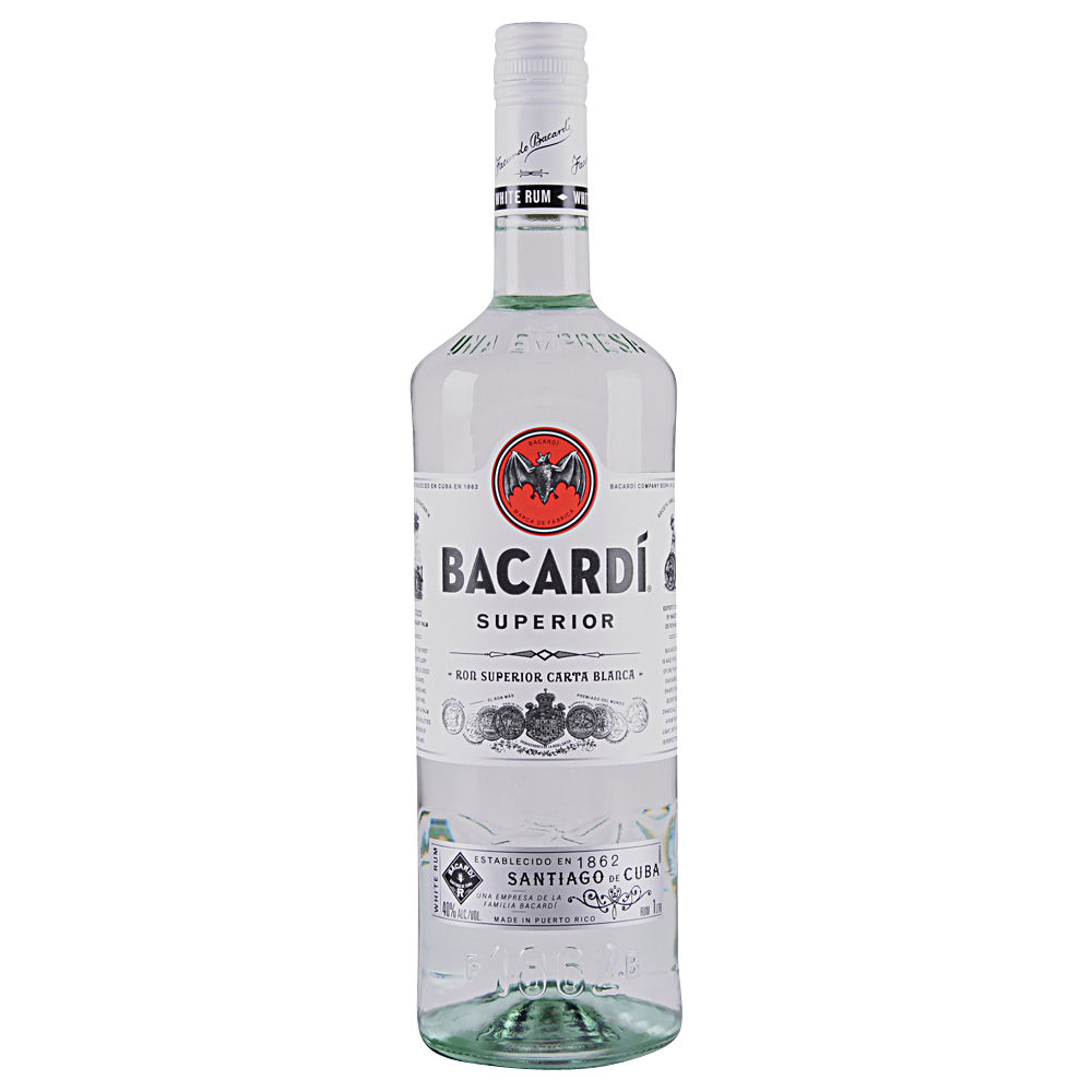 Bacardi 'Superior' Silver Rum 750ml :: Rum