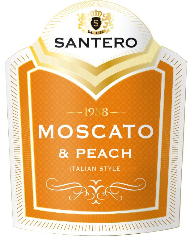 Santero Moscato & Peach NV :: Bubbly Sweet
