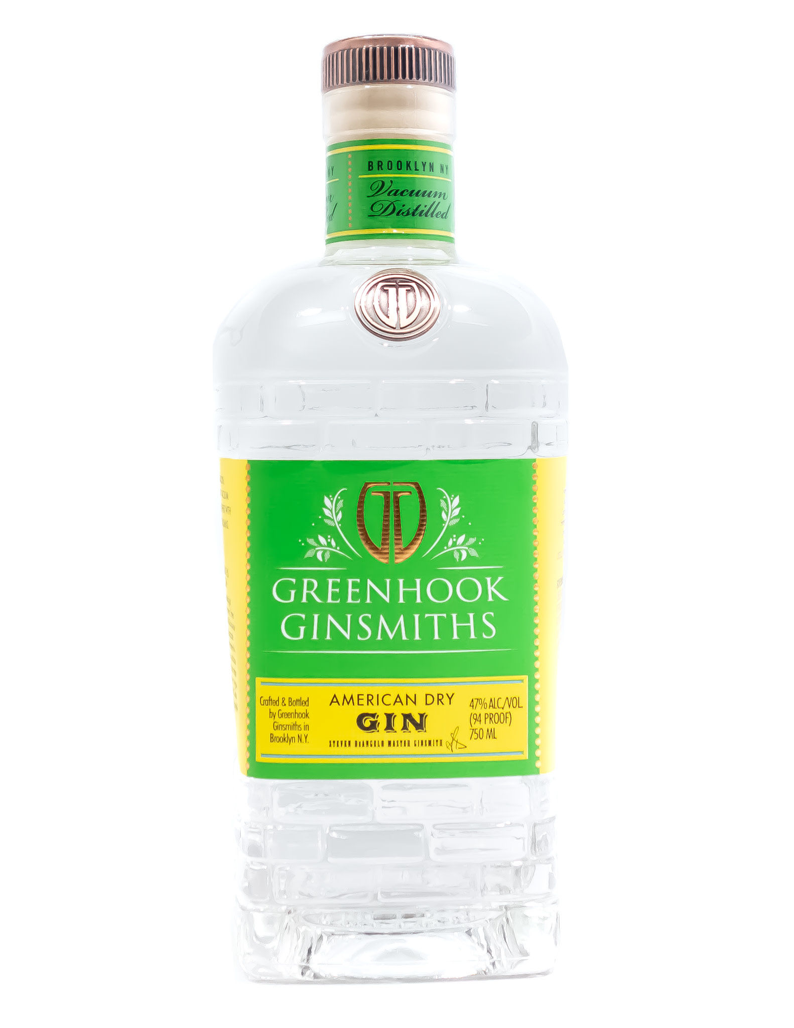 gin Greenhook Ginsmiths 94pf 750ml Dry Gin :: Gin