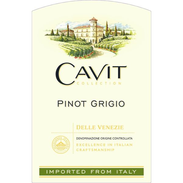 Cavit Pinot Grigio 2025 :: Pinot Grigio / Pinot Gris