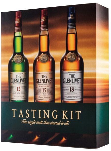 Glenlivet 12/15/18yr 200ml Tri-Pk :: Single Malt Scotch