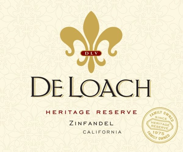 deni Arzachel専用 DeLoach 'Heritage Reserve' Zinfandel 2022 :: Zinfandel