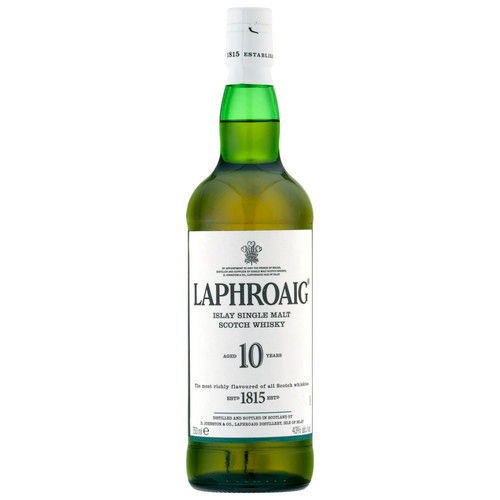 Laphroaig 10年 アイラシングルモルトウイスキー Laphroaig 10yr 'Islay' Single Malt Scotch 750ml :: Single Malt Scotch