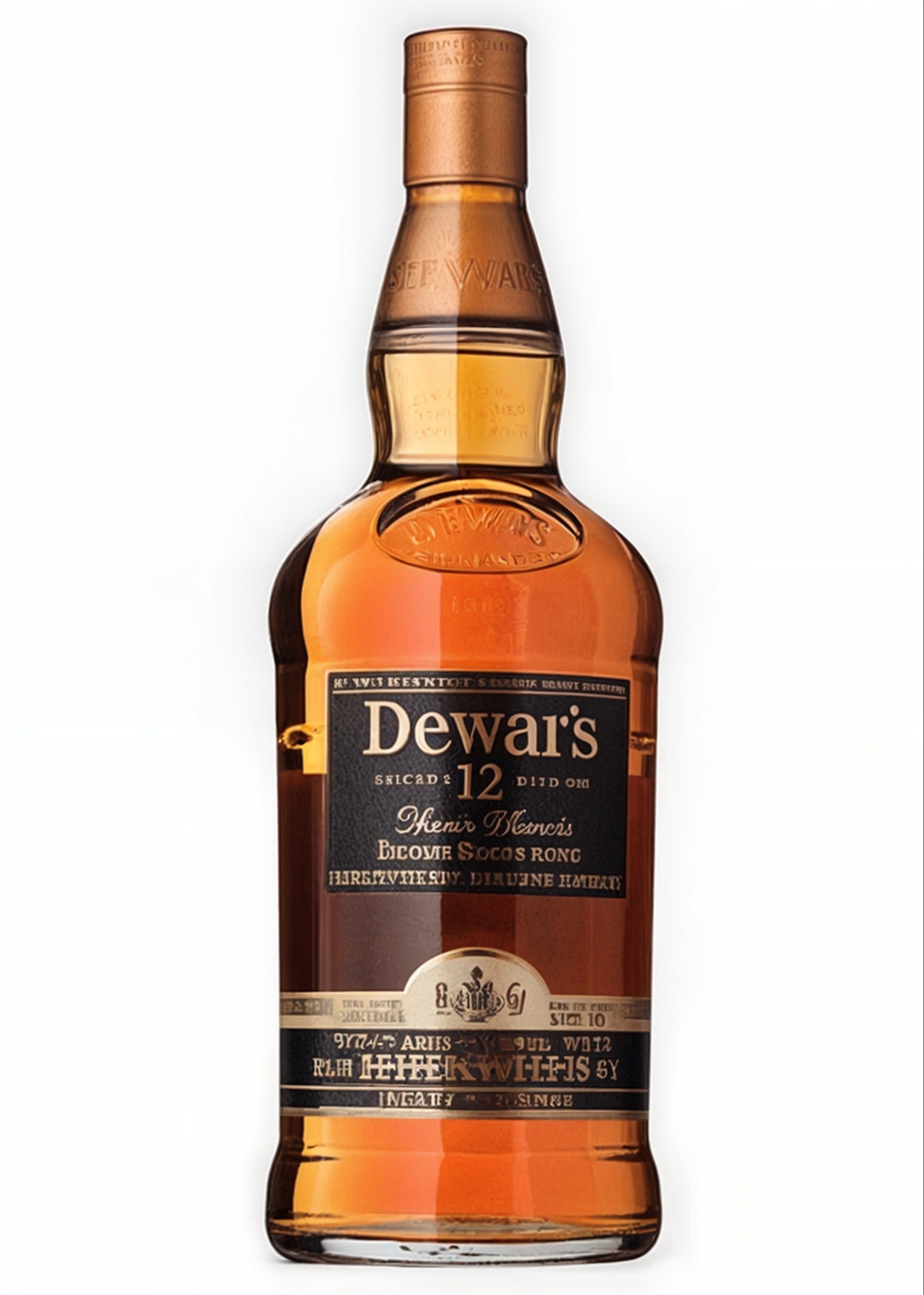 Dewar's Special Res 12yr 750ml Blended Scotch w/Rocks Glass :: Whiskey