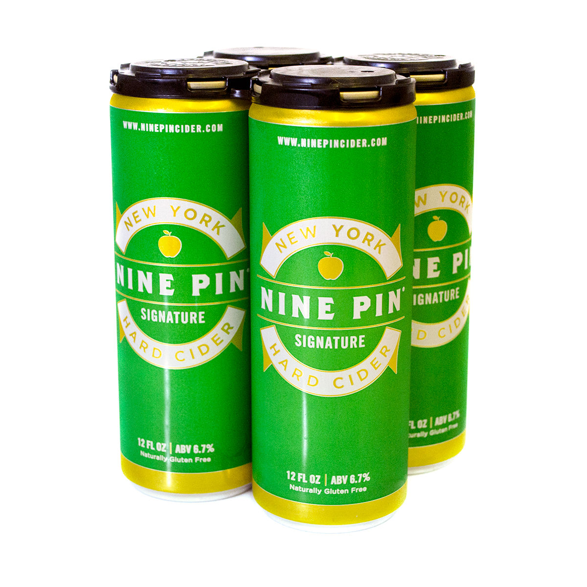 Nine Pin Ciderworks 'Signature Hard Cider 4-12oz Cans :: Cider