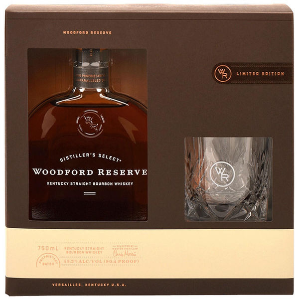 Woodford Reserve w/1 Glass Gift Set Bourbon 750ml :: Bourbon