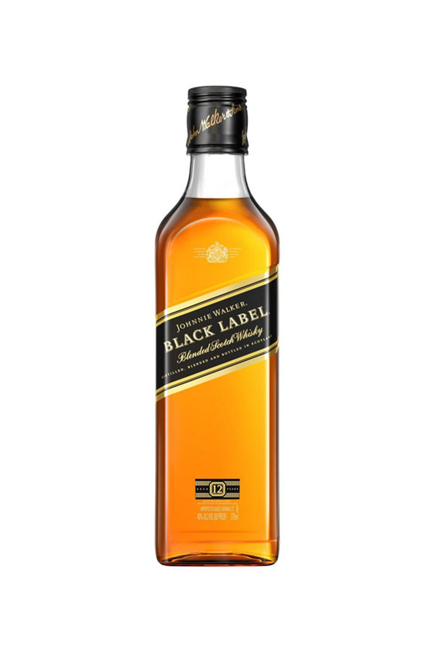 Johnnie Walker Black Blended Scotch Whisky 375ml :: Blended Scotch