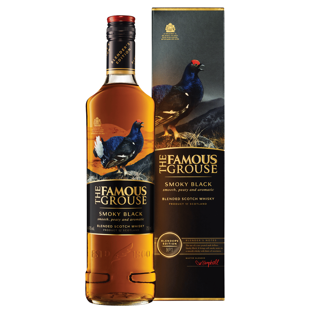 Famous Grouse 'Smoky Black' Blended Scotch Whisky 750ml :: Blended