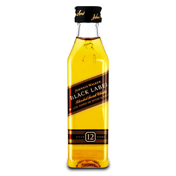 Johnnie Walker Black 50ml :: Blended Scotch