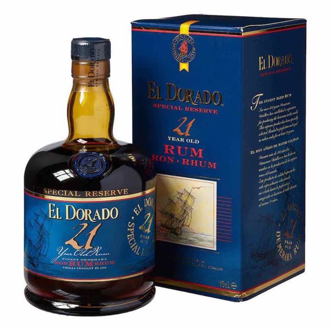 エル　ドラド　21年ラム酒　El Dorado 21 Year Special El Dorado 21year Special Reserve Rum :: Rum