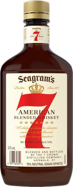 Seagrams 7 Crown Canadian Blended Whisky 375ml :: Whiskey