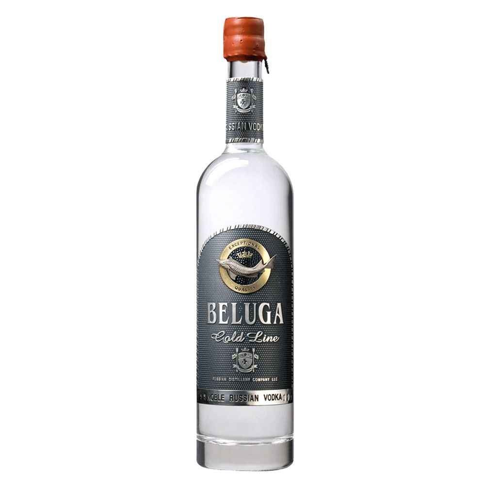 BELUGA Gold Line セット 750ml Vodka Beluga Gold Line, gift box with shaker, 750 ml Beluga Gold