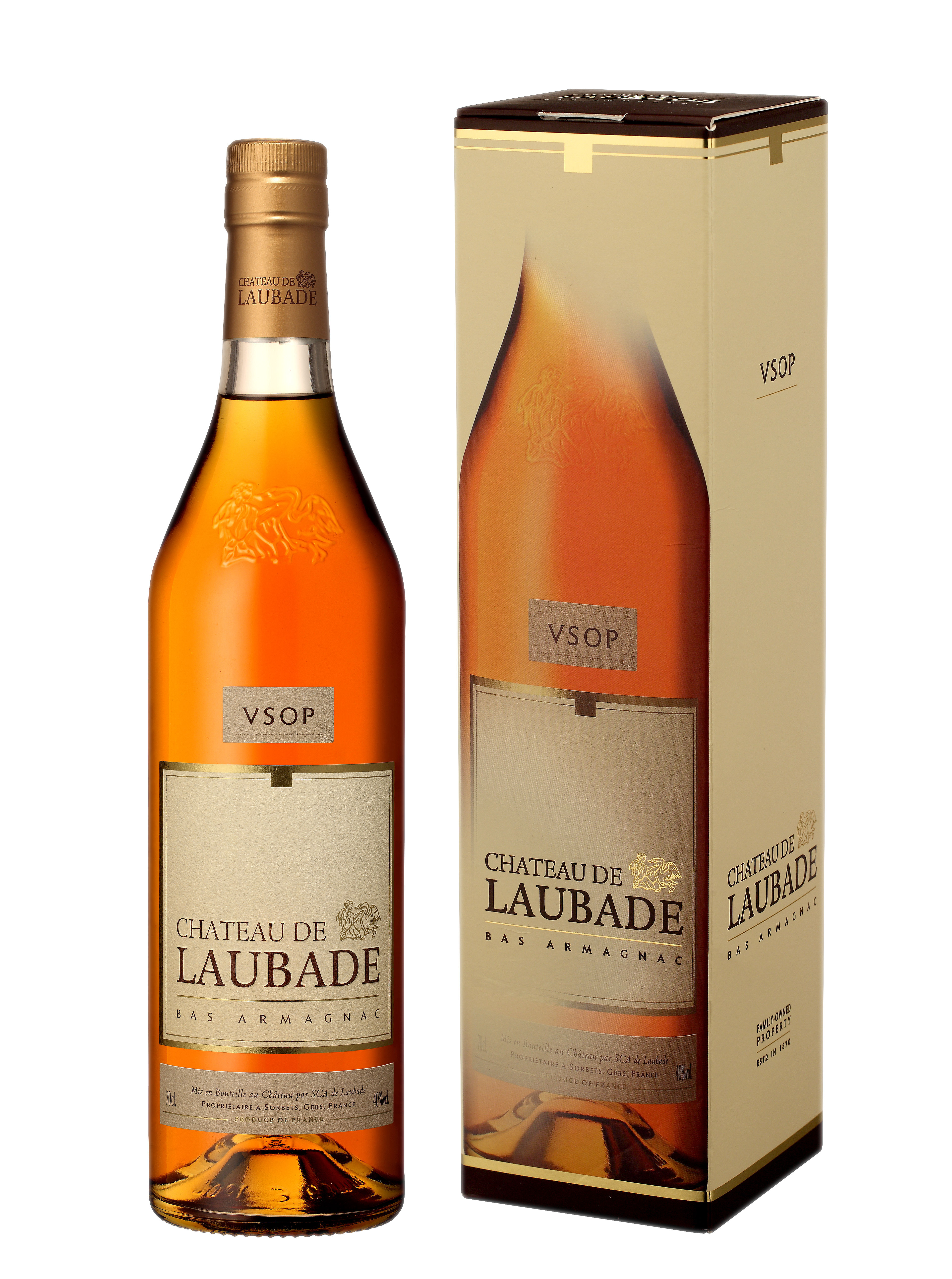Chateau de Laubade VSOP Armagnac 750ml :: Cognac & Armagnac