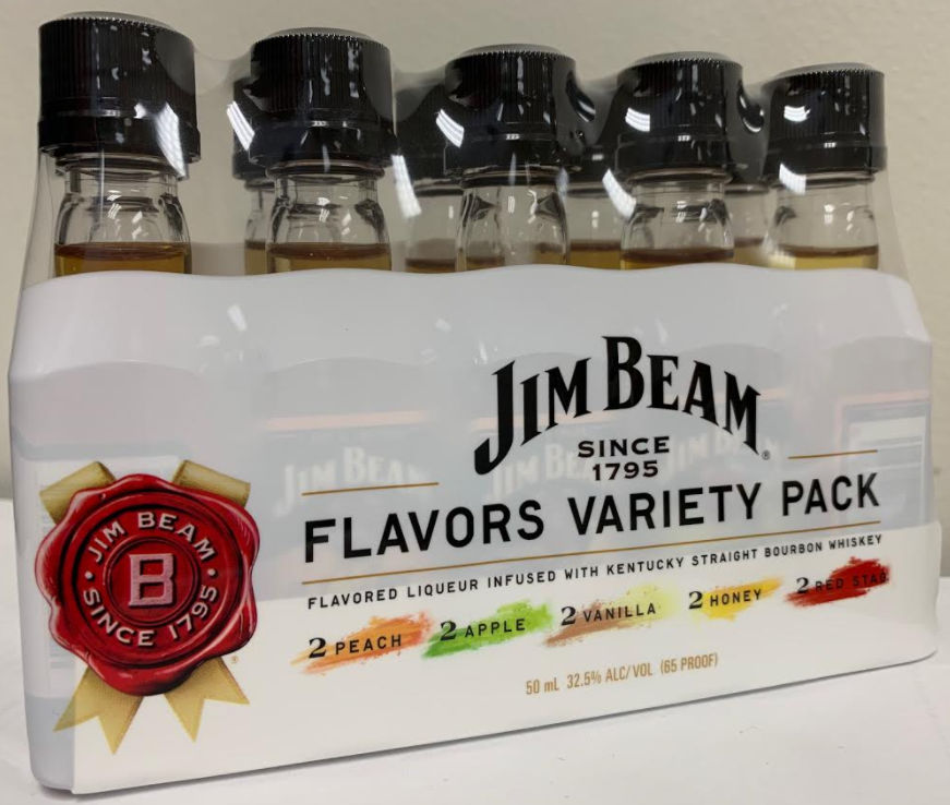 Jim Beam Flavors Variety Bourbon Gift Set 50ml :: Bourbon