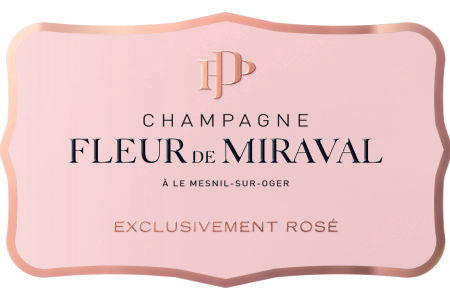 Miraval Fleur de Miraval 'ER 1' Champagne Rose :: Bubbly Dry