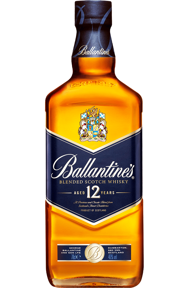 Ballantines 12yr Finest Blended Scotch Whisky 750ml :: Blended Scotch