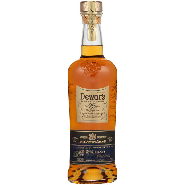 Dewars 'The Signature' 25year Double Aged Blended Scotch