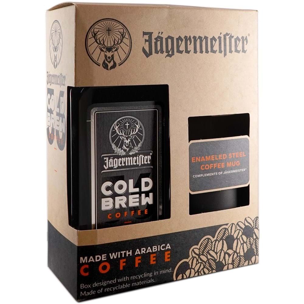 Jagermeister 'Cold Brew' Gift w/mug Coffee Liqueur 750m
