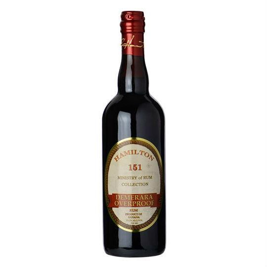 Hamilton Demerara River 151 Overproof Rum 750ml :: Rum