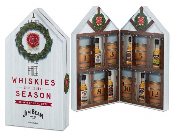 Jim Beam '12 Days of Whiskies' 12-50ml Gift Set :: Whiskey