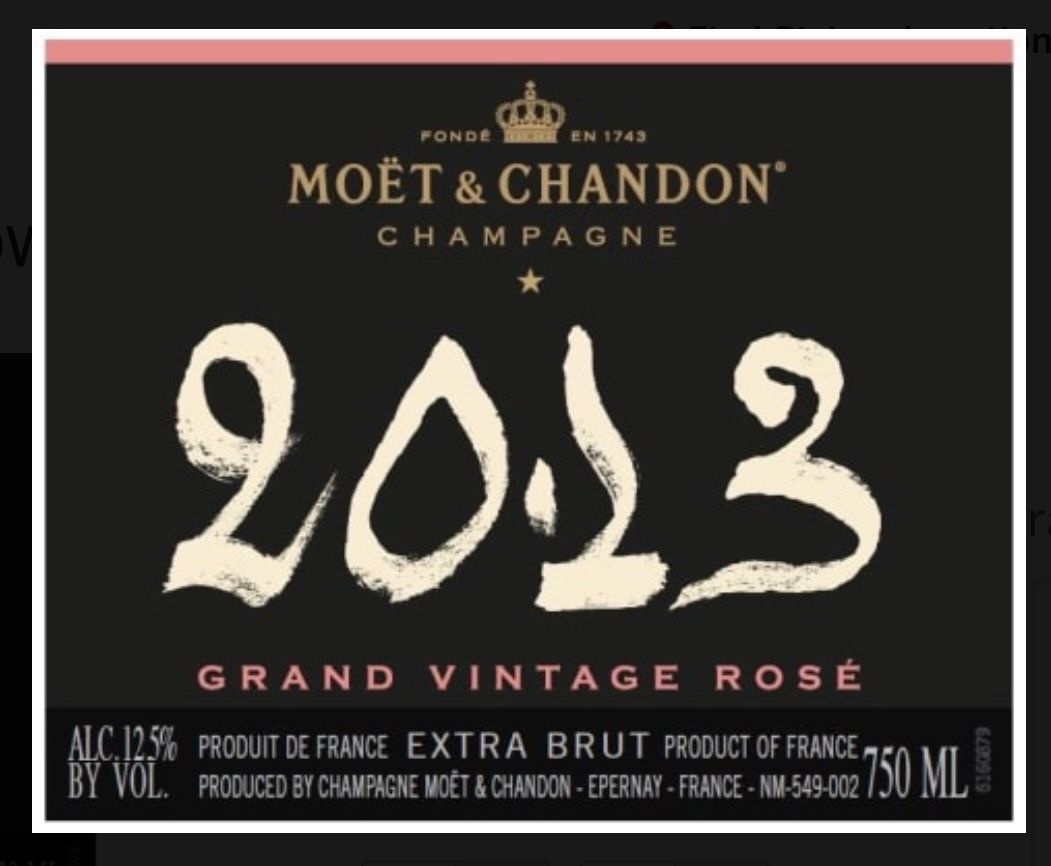 Moet & Chandon Grand Vintage Extra Brut 2016 :: Bubbly Dry