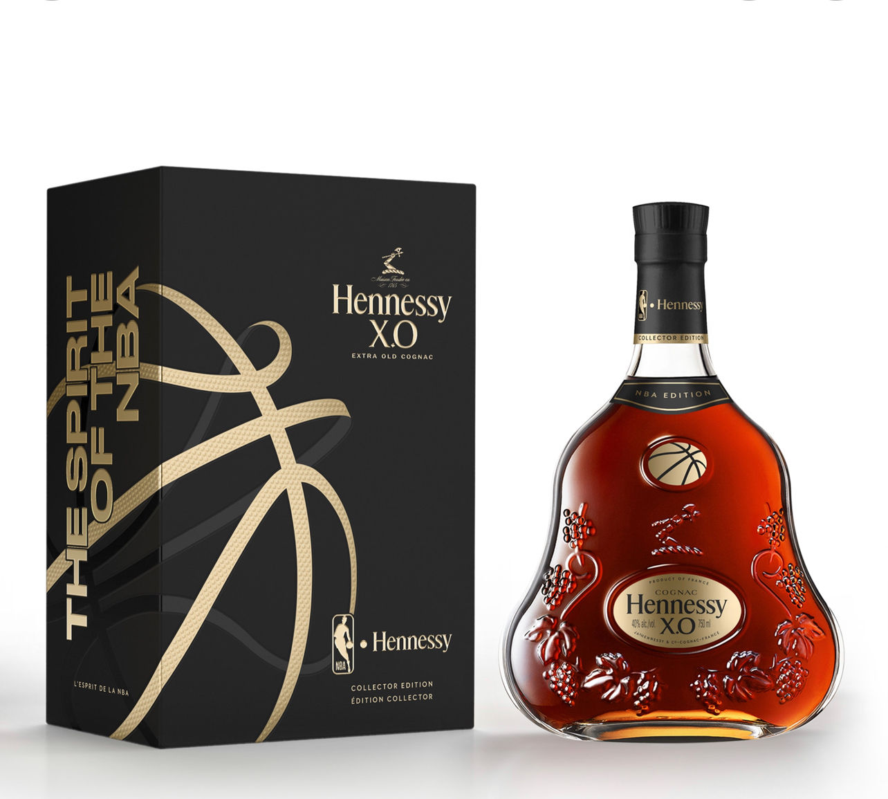 【最終値下げ・新品 超美品】Hennessy XO 750ml 専用ボックス入り ヘネシー X.O ギフトボックス アイススタンプ付 | ブランデー | 戸田