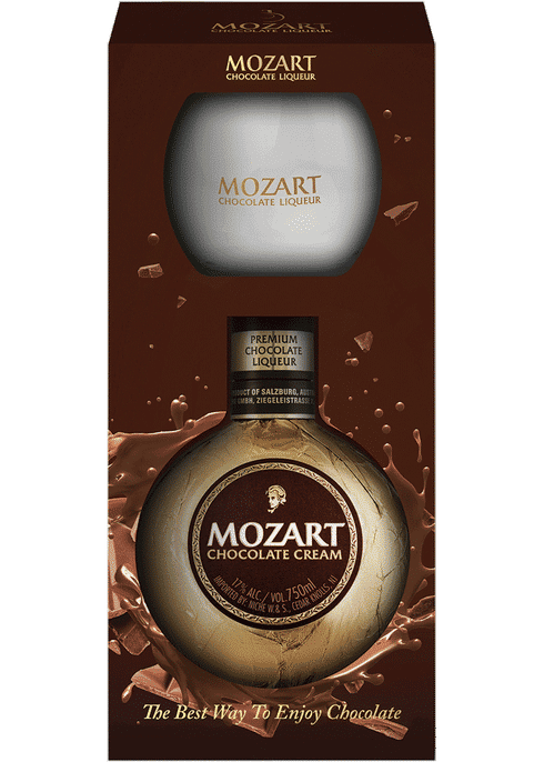 Mozart Chocolate Cream Liqueur Cordial Glass Set 750ml :: Cordials