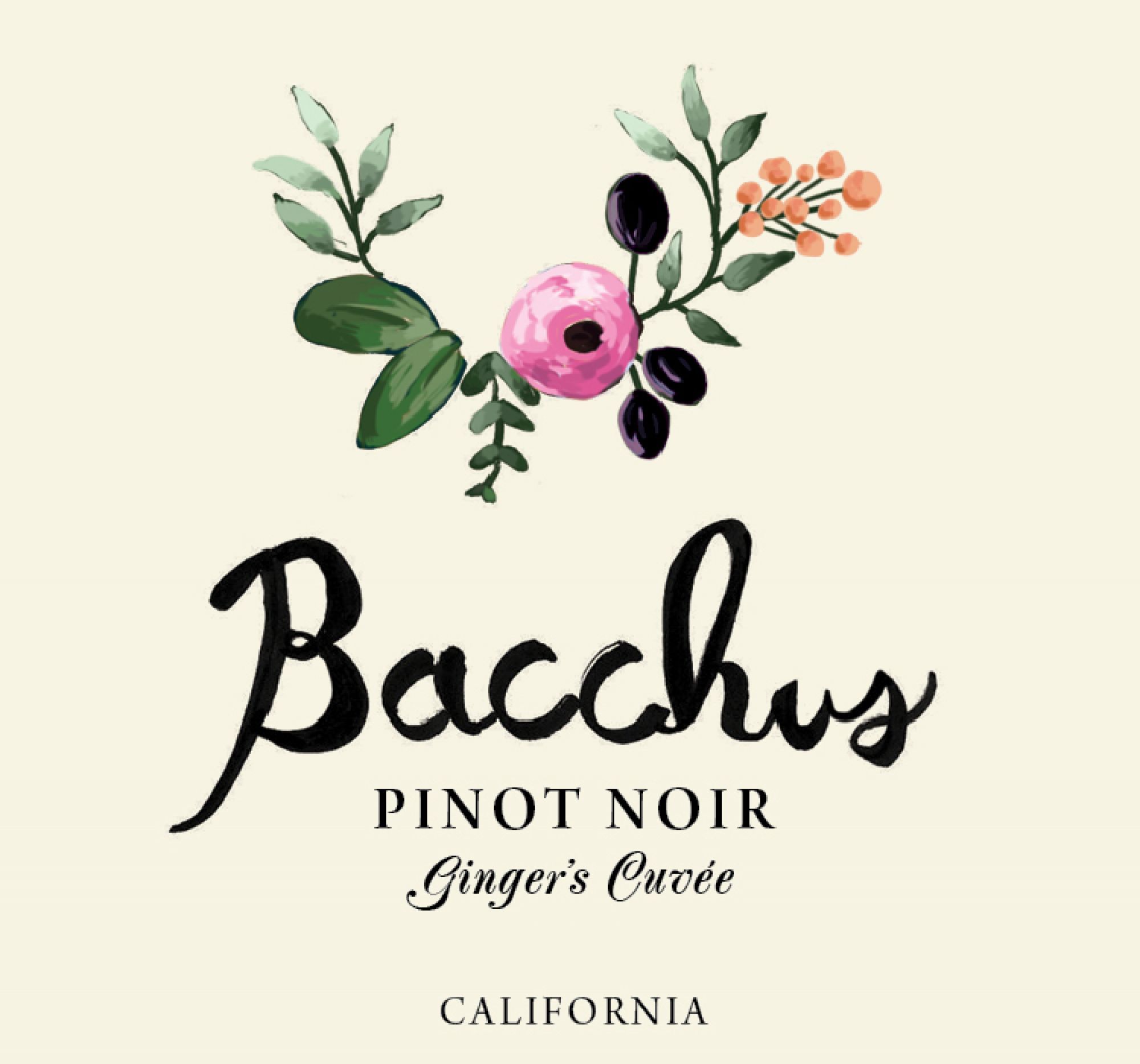Bacchus Cellars Ginger's Cuvee Pinot Noir 2023 :: Pinot Noir