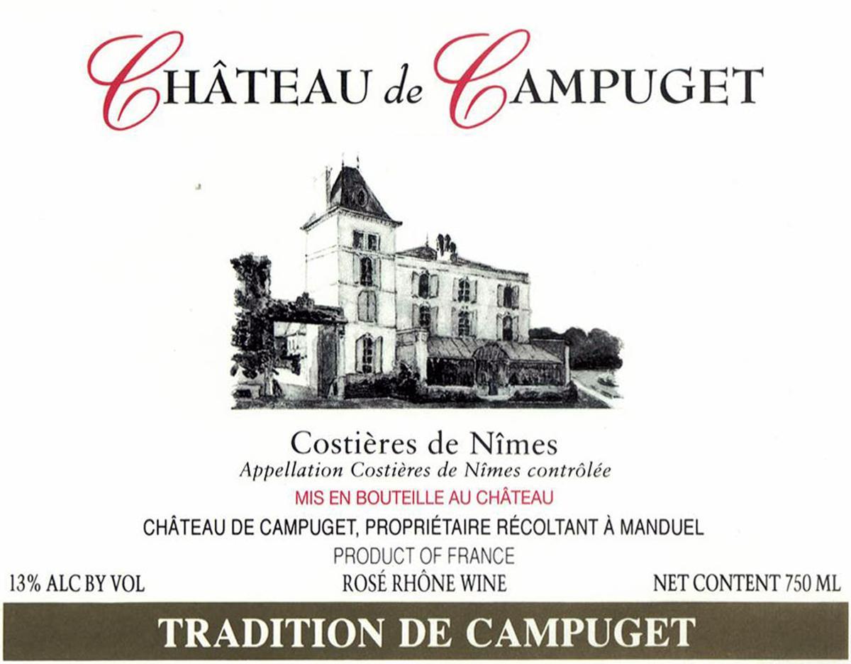 Chateau de Campuget Tradition Rose 2024 :: Rosé