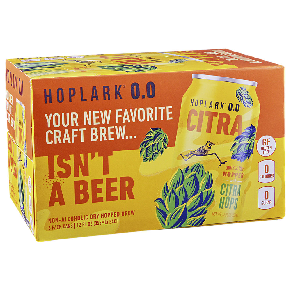 HopLark 0.0 Citra 6-12oz Cans :: Non-Alcoholic Beer