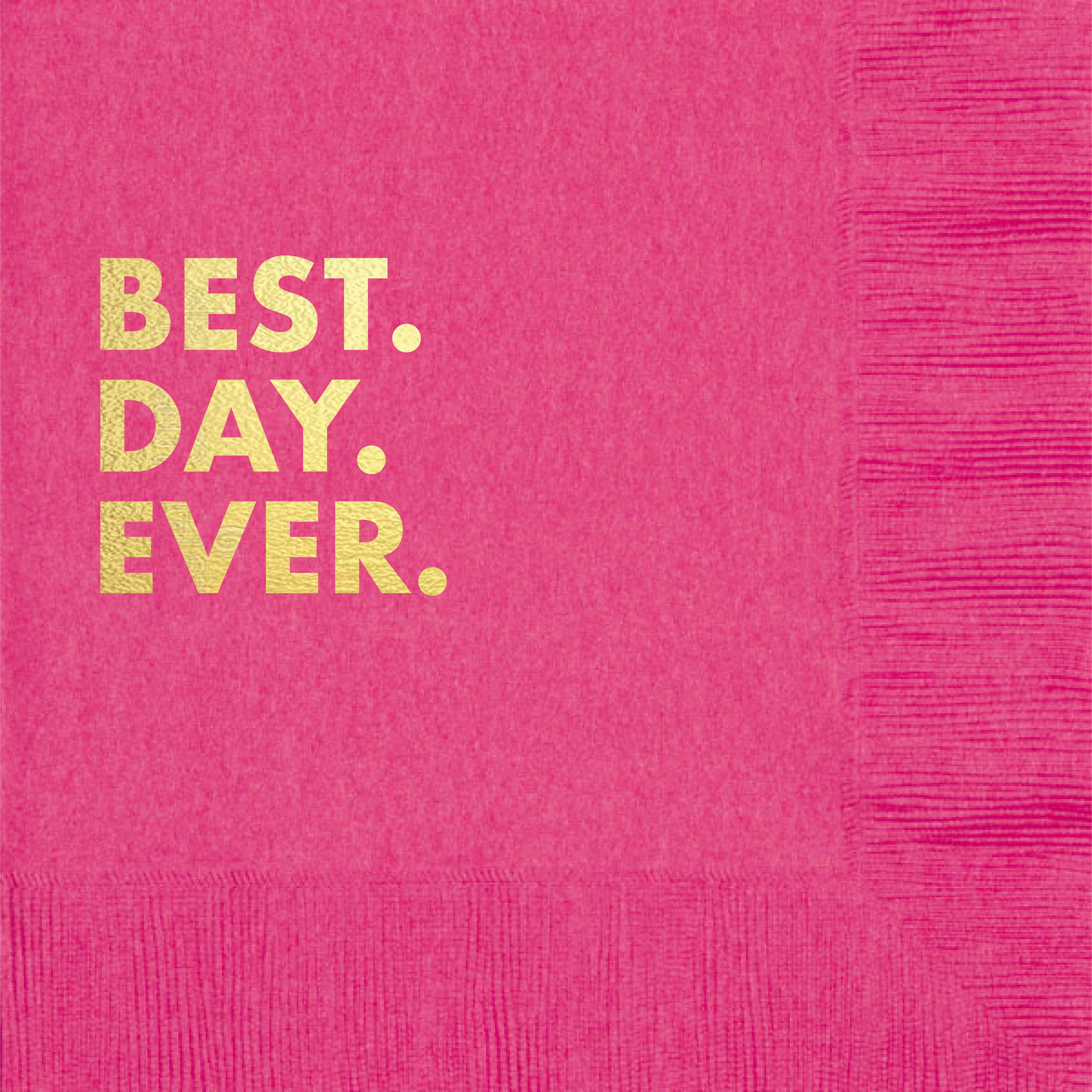 Best Day Ever Cocktail Napkin - Thumbnail 4