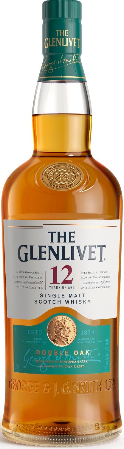 Glenlivet 12year Single Malt Scotch 1.0L :: Single Malt Scotch