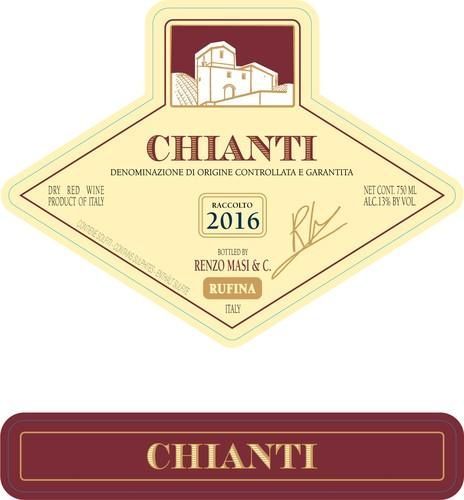 Renzo Masi 'Rufina' Chianti 2021 :: Italian Red
