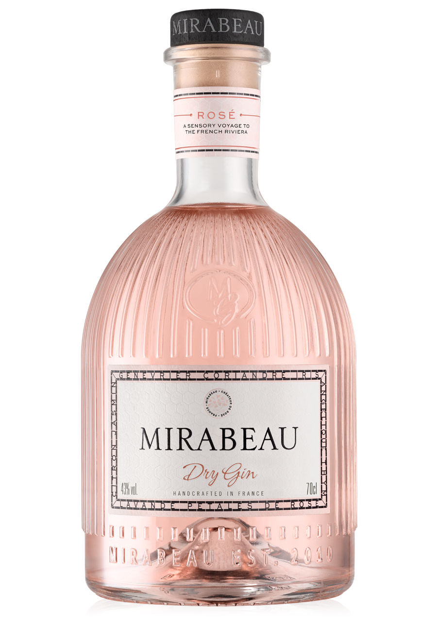 Mirabeau 'Riviera' Dry Rose Gin 86Pf :: Gin