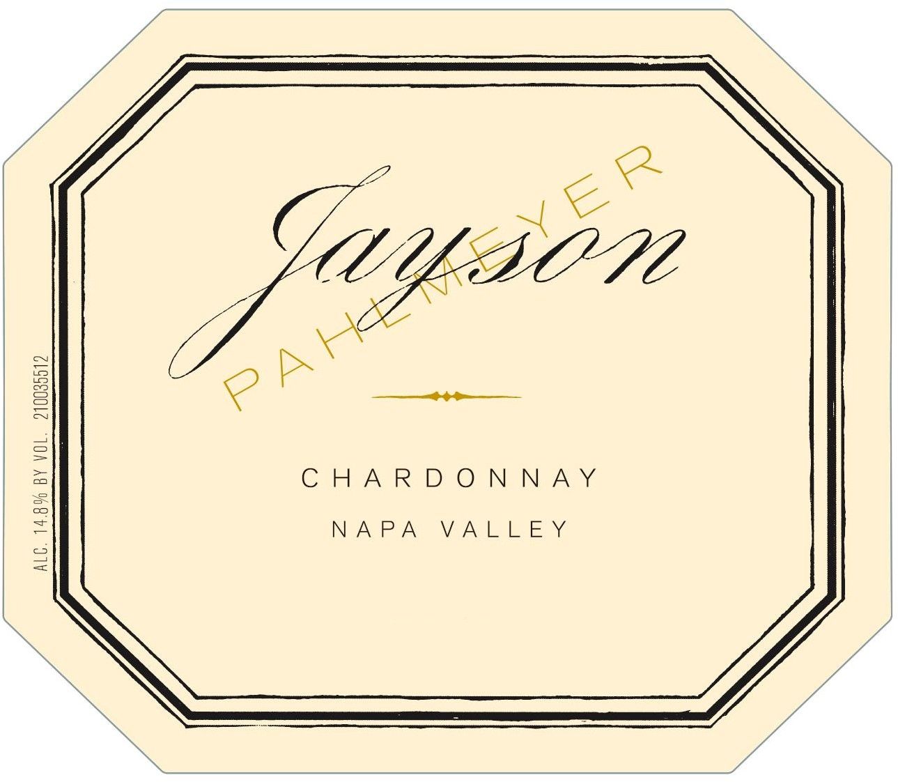 Pahlmeyer 'Jayson' Chardonnay 2021 :: Chardonnay