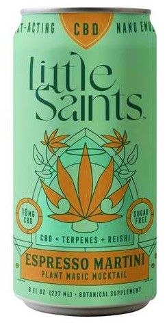 Little Saints Espresso Martini Non-Alcoholic Cocktail 8oz Can