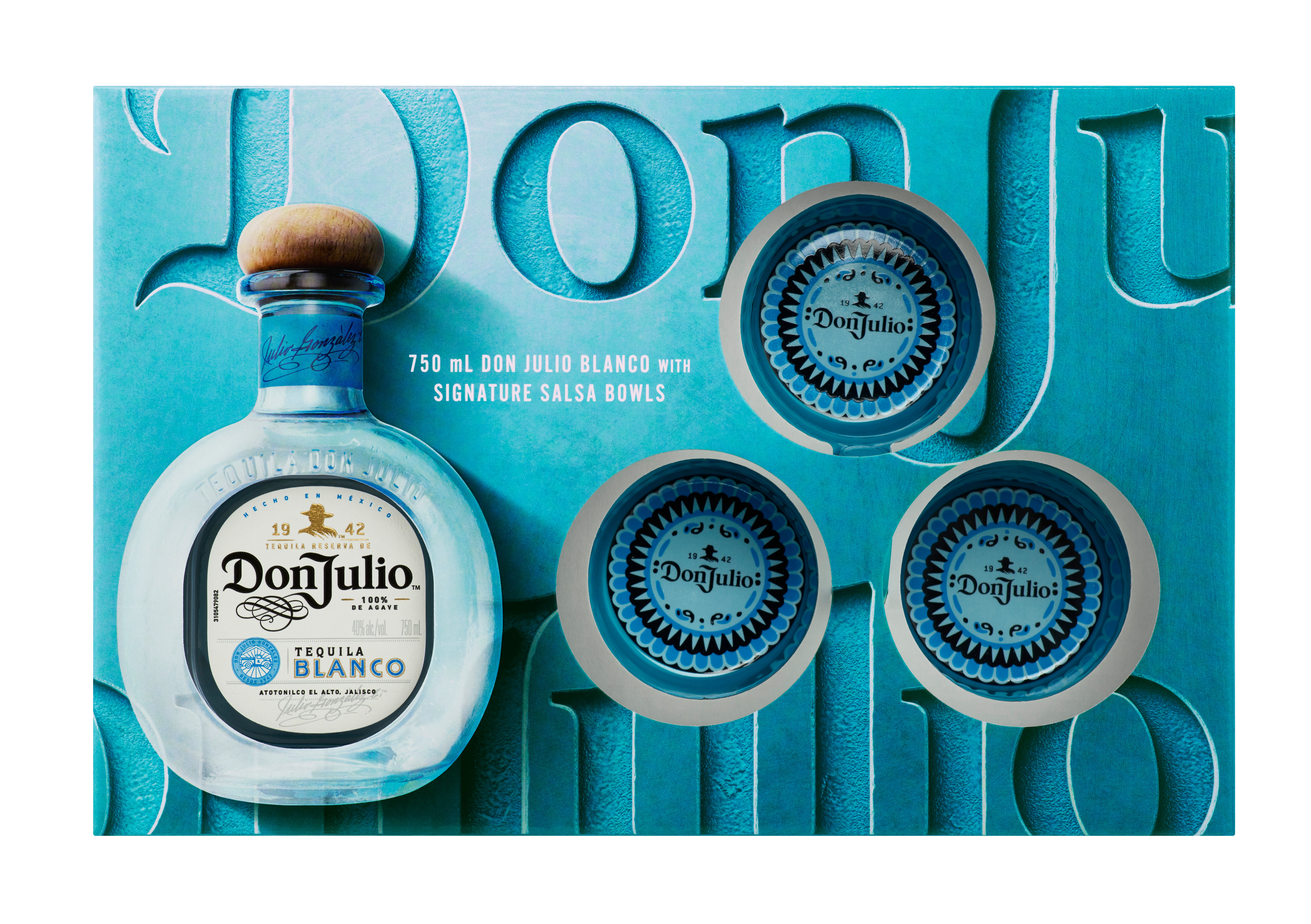 Don Julio Blanco Tequila 750ml w/ Cantarito Cups :: Tequila