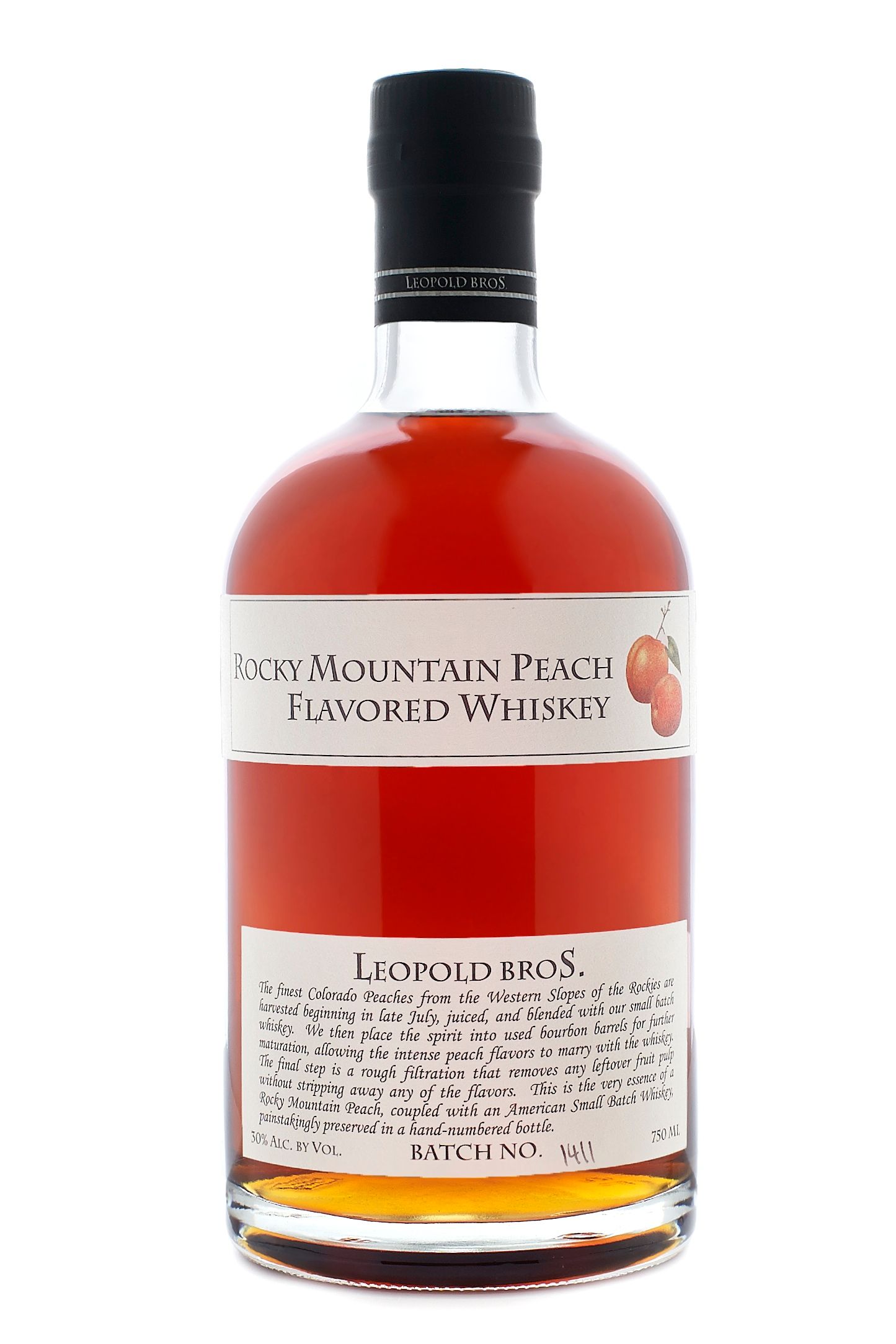 Leopold Brothers Rocky Mtn Peach Whiskey :: Whiskey