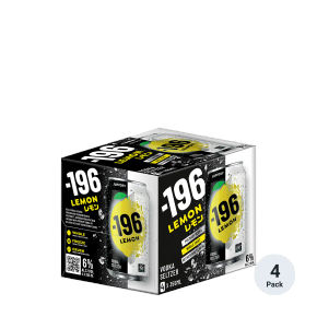 Suntory -196 Lemon Vodka Soda 4-355ml Cans :: Ready to Go Cocktails