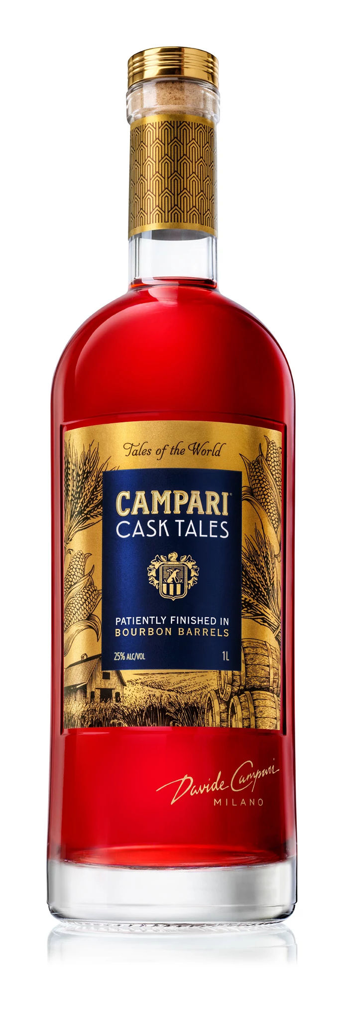 Campari 'Cask Tales' Bourbon Barrel Finish 1.0L :: Aperitifs