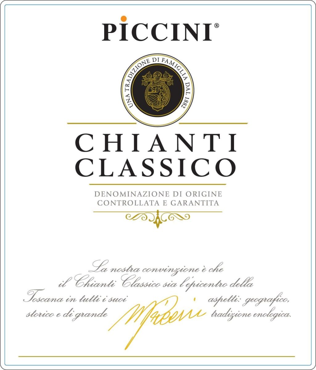 Piccini Chianti 1996 2本セット Piccini Collezione Oro Chianti Wine