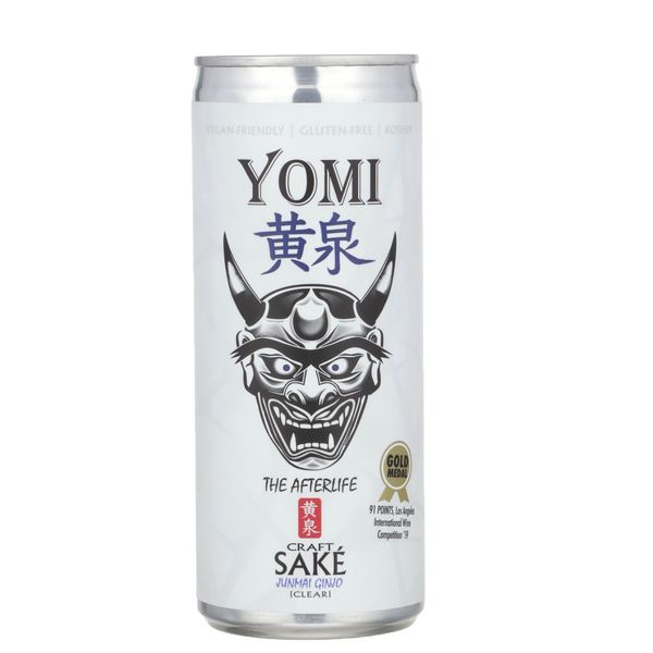 Yomi The Afterlife Junmai Ginjo Sake 250ml Can :: Sake / Plum