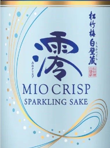 Sho Chiku Bai Mio Crisp Sparkling Sake :: Sake / Plum