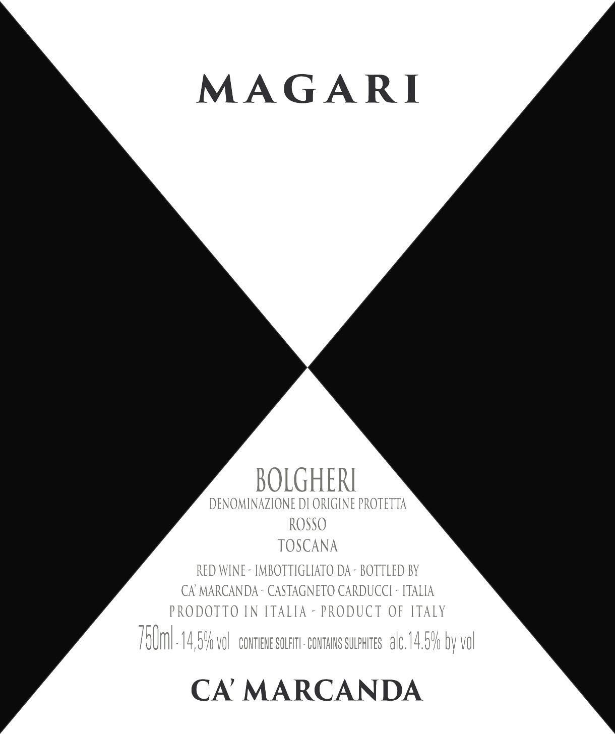 Angelo Gaja Ca'Marcanda 'Magari' Red Blend 2022 :: Red Blends