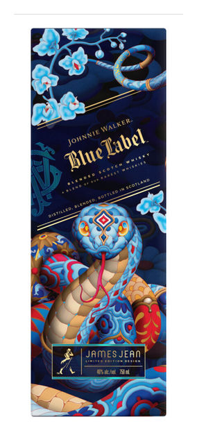 Johnnie Walker Blue Year Of The Snake Scotch 750ml :: Blended Scotch