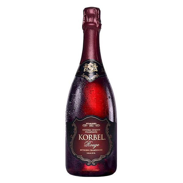Korbel Rouge California Champagne :: Bubbly Dry