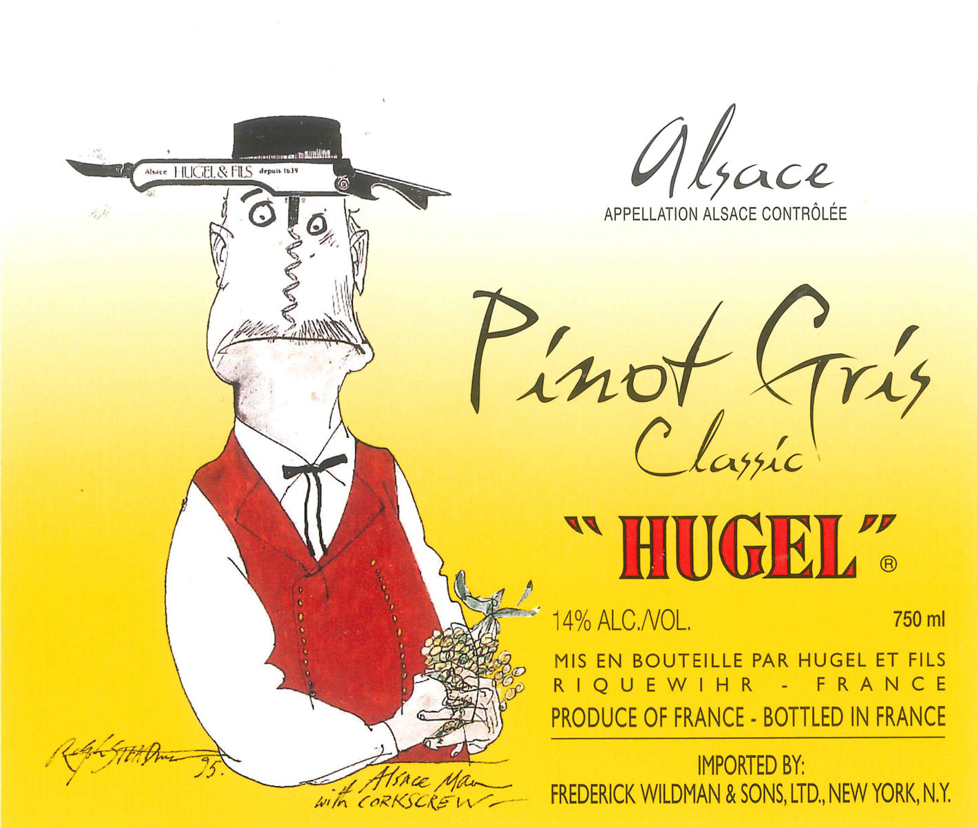 Famille Hugel Classic Pinot Gris 2023 :: Pinot Grigio / Pinot Gris